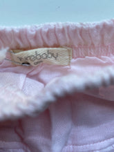 Load image into Gallery viewer, Purebaby baby girl size 0-3 months pink woven bloomer skirt lace, BNWT