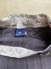 Load image into Gallery viewer, Sergent Major girls size 4 cargo skirt shorts skort grey tartan pleats, VGUC