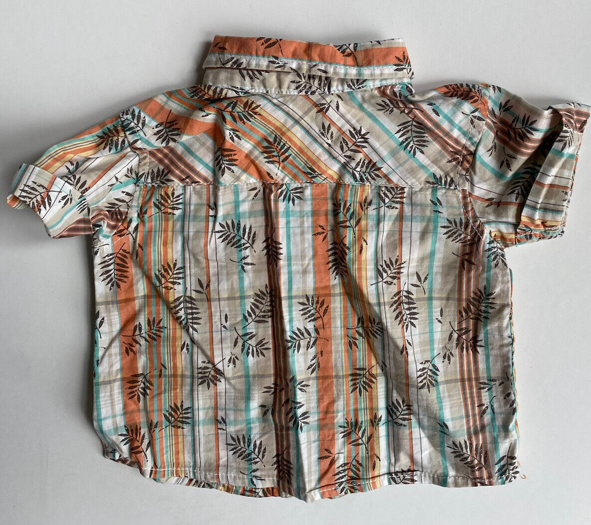 Baby boy short sleeve clearance button down