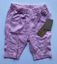 Load image into Gallery viewer, Ecoboo baby girl size newborn pink leggings pants organic, BNWT