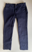 Load image into Gallery viewer, GAP kids girls size 8 navy blue stretch pull on pants jeans, VGUC
