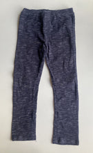 Load image into Gallery viewer, Milkshake kids girls size 7 navy blue marle leggings pants, VGUC
