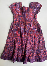 Load image into Gallery viewer, Pumpkin Patch kids girls size 5 purple orange floral boho dress, VGUC
