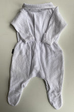 Load image into Gallery viewer, Bonds baby size 0-3 months white wondersuit terry towelling collared, VGUC
