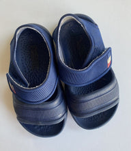 Load image into Gallery viewer, Next kids boys toddler size UK 5 navy blue sandals shoes straps, VGUC
