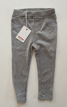 Load image into Gallery viewer, Minoti kids girls toddler size 2 years grey jeggings pants, BNWT
