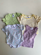 Load image into Gallery viewer, Dymples baby girl size 0-3 months x4 tops multicoloured floral bundle VGUC
