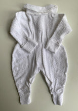 Load image into Gallery viewer, Bonds baby size 0-3 months white wondersuit terry towelling collared, VGUC
