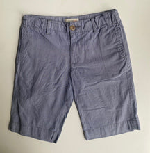 Load image into Gallery viewer, Witchery Kids boys size 6 blue check chino shorts, VGUC
