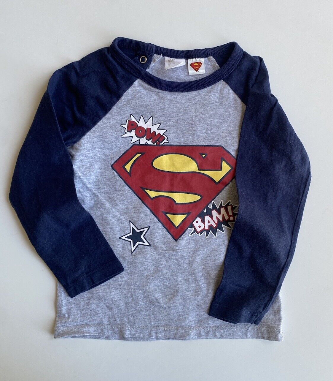 Superman t shirt baby on sale