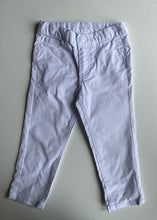 Load image into Gallery viewer, Pumpkin Patch kids girls size 4 white denim jeans pants, VGUC
