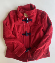 Load image into Gallery viewer, Lily &amp; Dan kids size 5 red duffle coat jacket pockets warm wool, VGUC
