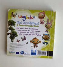 Load image into Gallery viewer, Waybuloo Find the Piplings peek through board book kids toddler, VGUC
