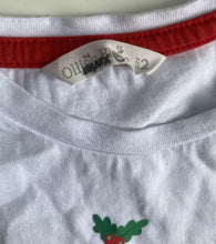 Load image into Gallery viewer, Ollie&#39;s Place kids toddler size 2 Christmas Santa dinosaur t-shirt, VGUC
