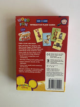 Load image into Gallery viewer, Disney My Friends Tigger &amp; Pooh Word Fun Interactive Flash Cards game 3-6y, VGUC
