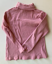 Load image into Gallery viewer, Zara kids girls size 6 pink skivvy long sleeve top t-shirt, VGUC
