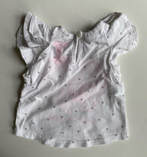 Load image into Gallery viewer, Cotton On x Little Miss baby girl size newborn white top Miss Giggles, VGUC
