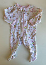 Load image into Gallery viewer, Disney baby girl size 0-3 months pink Bambi Thumper one-piece, VGUC
