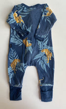 Load image into Gallery viewer, Bonds baby size 0-3 months zippy wondersuit blue tigers, GUC
