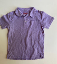 Load image into Gallery viewer, Boden kids size 6-7 years purple collared top t-shirt, VGUC
