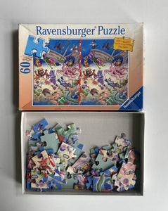 Ravensburger kids jigsaw puzzle 60 pieces underwater ocean, GUC