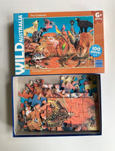 Load image into Gallery viewer, Wild Australia The Outback 100 piece jigsaw puzzle 6+ years, VGUC
