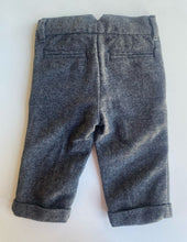 Load image into Gallery viewer, Gap baby boy size 12-18 months grey tweed knit formal pants, VGUC
