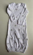 Load image into Gallery viewer, Purebaby baby size approx 3-6 months white grey trees one-piece elastic hem VGUC
