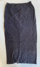 Load image into Gallery viewer, Ripe Women&#39;s size M maternity grey marle knit long pencil skirt, VGUC
