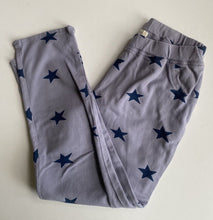 Load image into Gallery viewer, French Soda kids girls size 7 blue stars pull on jegging pants, VGUC
