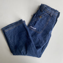 Load image into Gallery viewer, Target x Barbie kids girls size 5 blue denim jeans pants, VGUC
