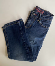 Load image into Gallery viewer, Tommy Hilfiger kids size 5 dark blue denim straight leg jeans, VGUC
