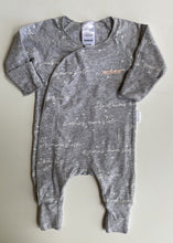 Load image into Gallery viewer, Bonds baby size newborn grey marle cozysuit one-piece, VGUC
