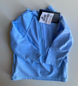 Cotton On baby size 3-6 months blue rash vest whale, BNWT