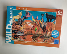 Load image into Gallery viewer, Wild Australia The Outback 100 piece jigsaw puzzle 6+ years, VGUC
