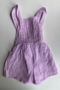 Cotton On Kids girls toddler size 3 purple jumpsuit, VGUC