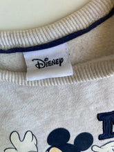 Load image into Gallery viewer, Disney x Target baby size 18-24 months beige marle Mickey Mouse jumper, VGUC
