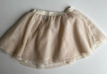 Load image into Gallery viewer, Gap baby girl size 18-24 months gold tutu elastic waist skirt, VGUC
