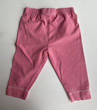 Load image into Gallery viewer, Sprout baby girl size 3-6 months pink leggings pants bird, VGUC
