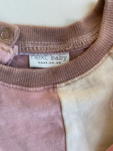 Load image into Gallery viewer, Next baby girl size 0-3 months pink beige pullover jumper rainbow, VGUC
