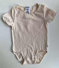 Load image into Gallery viewer, Bonds Organics baby size 3-6 months beige bodysuit, VGUC
