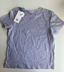 Cotton On Free kids girls size 12 grey short sleeve t-shirt husky dogs, BNWT