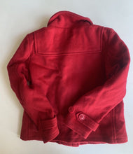 Load image into Gallery viewer, Lily &amp; Dan kids size 5 red duffle coat jacket pockets warm wool, VGUC
