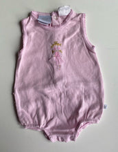 Load image into Gallery viewer, Papoose Layette baby girl size 0-3 months pink ruffle romper fairy, GUC
