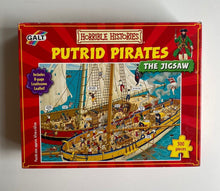 Load image into Gallery viewer, GALT Horrible Histories Putrid Pirates kids 300 piece jigsaw puzzle, VGUC
