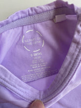 Load image into Gallery viewer, Bonds baby size 0-3 months purple bodysuit top, VGUC
