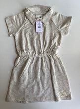 Load image into Gallery viewer, Cotton On Kids girls toddler size 3 grey collared short sleeve dress, BNWT
