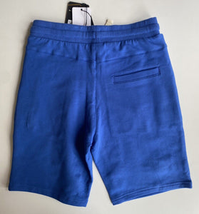 Rock Your Kid boys size 8 bright blue drawstring monster fleecy shorts, BNWT