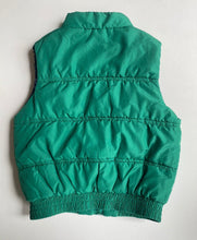 Load image into Gallery viewer, Cotton On Kids toddler size 3 green zip up puffer vest, VGUC
