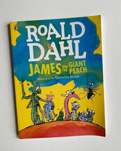 Load image into Gallery viewer, Roald Dahl James and the Giant Peach illustrated paperbook book 2016, VGUC
